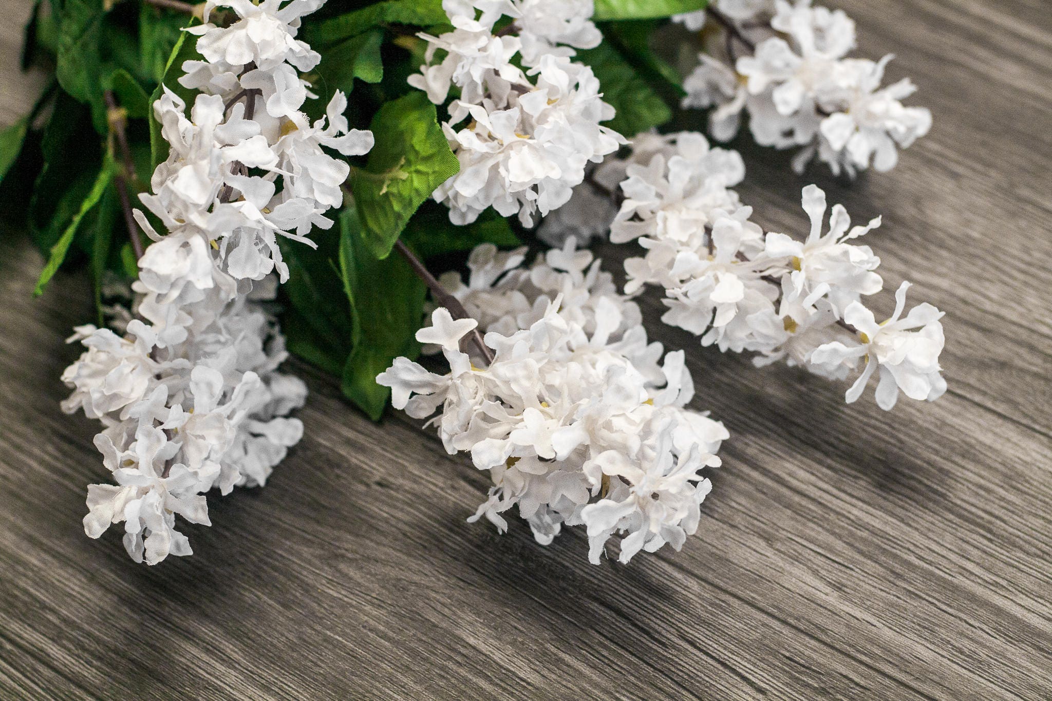 1/3/6/12pcs 18 White & Yellow Lilac Bush W/ 14 Stem Etsy