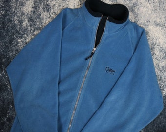 Vintage Baby Blue Cotton Traders Fleece Jacket | Small