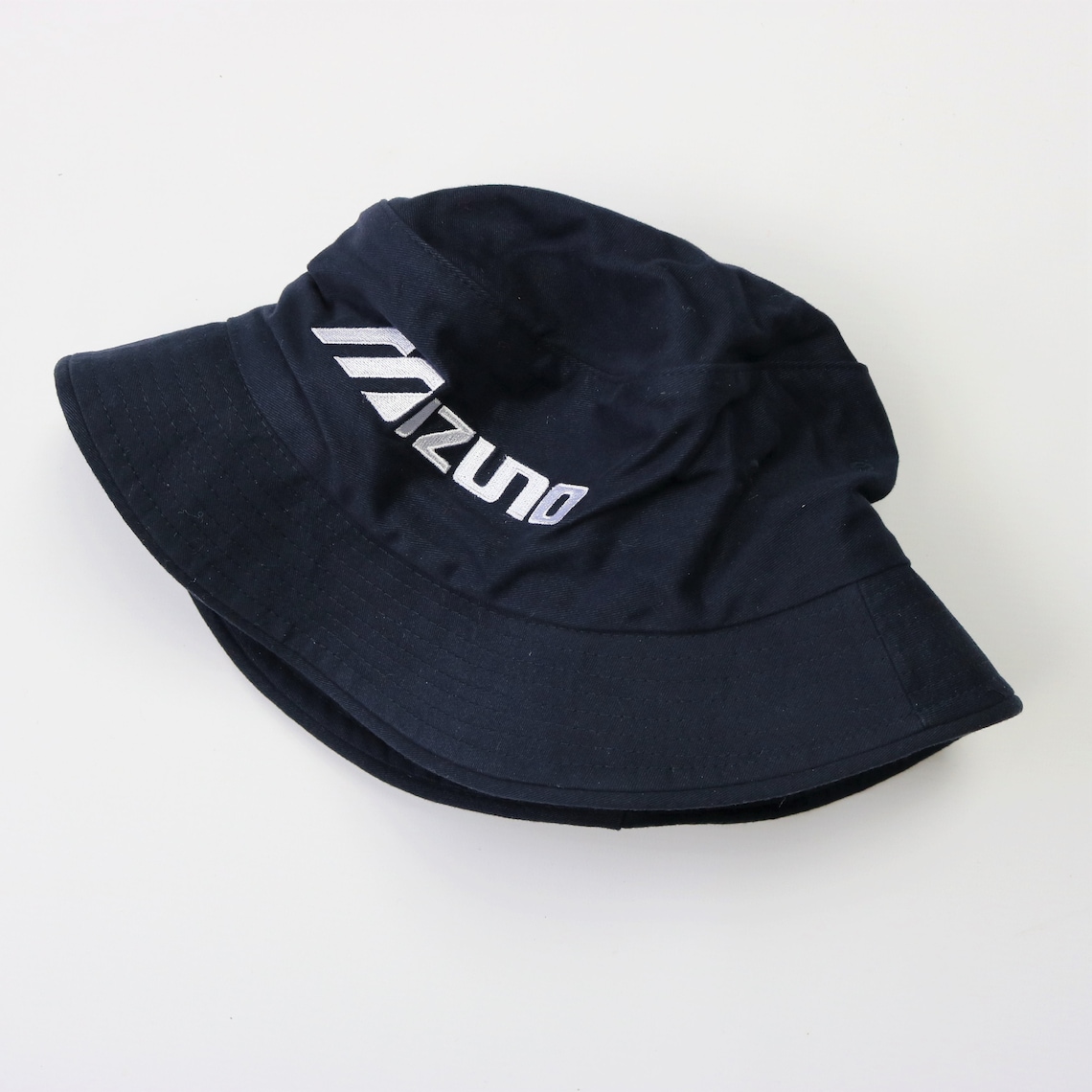 Vintage 90's Navy MIZUNO Bucket Hat S/M Etsy