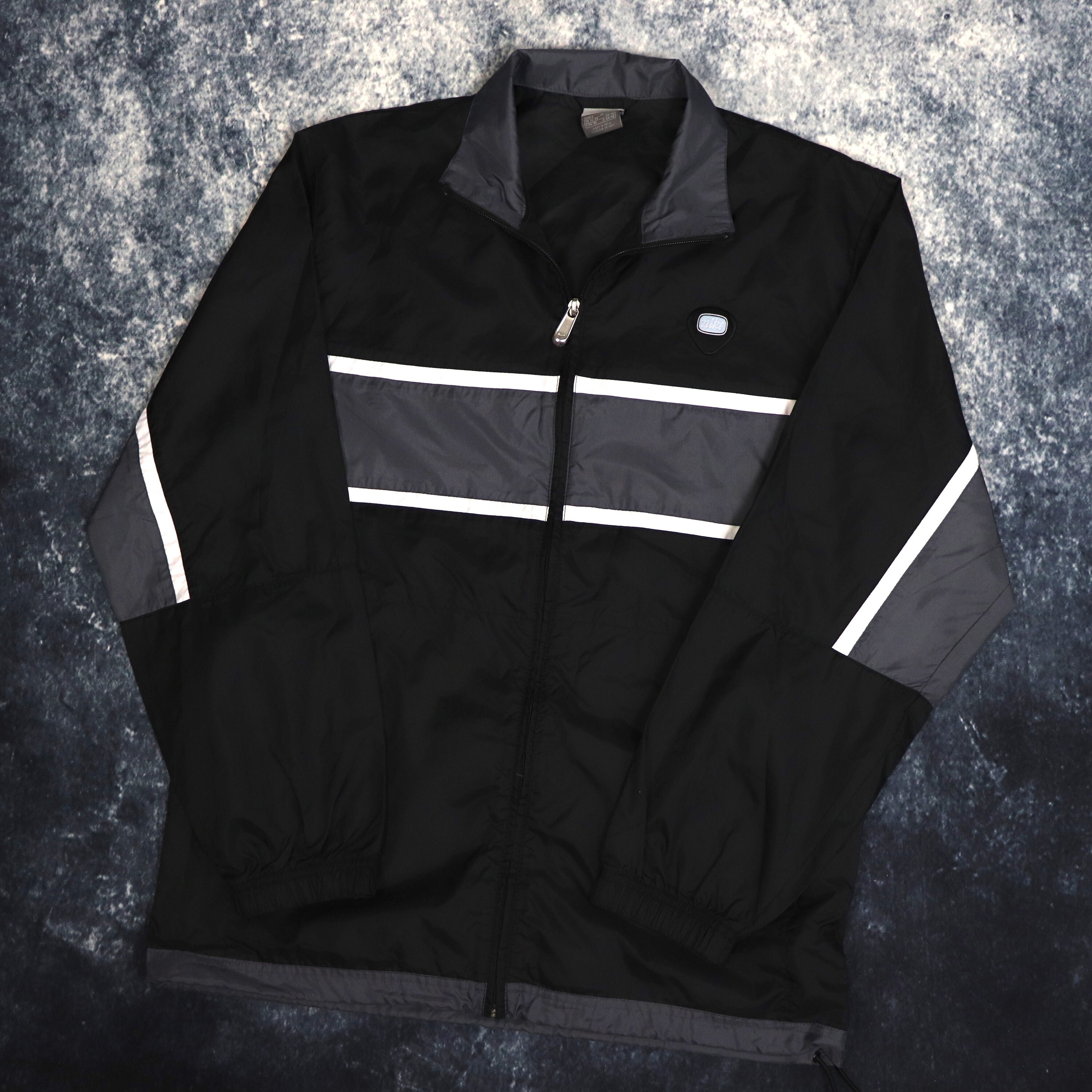 Vintage Black Nike Windbreaker Jacket 