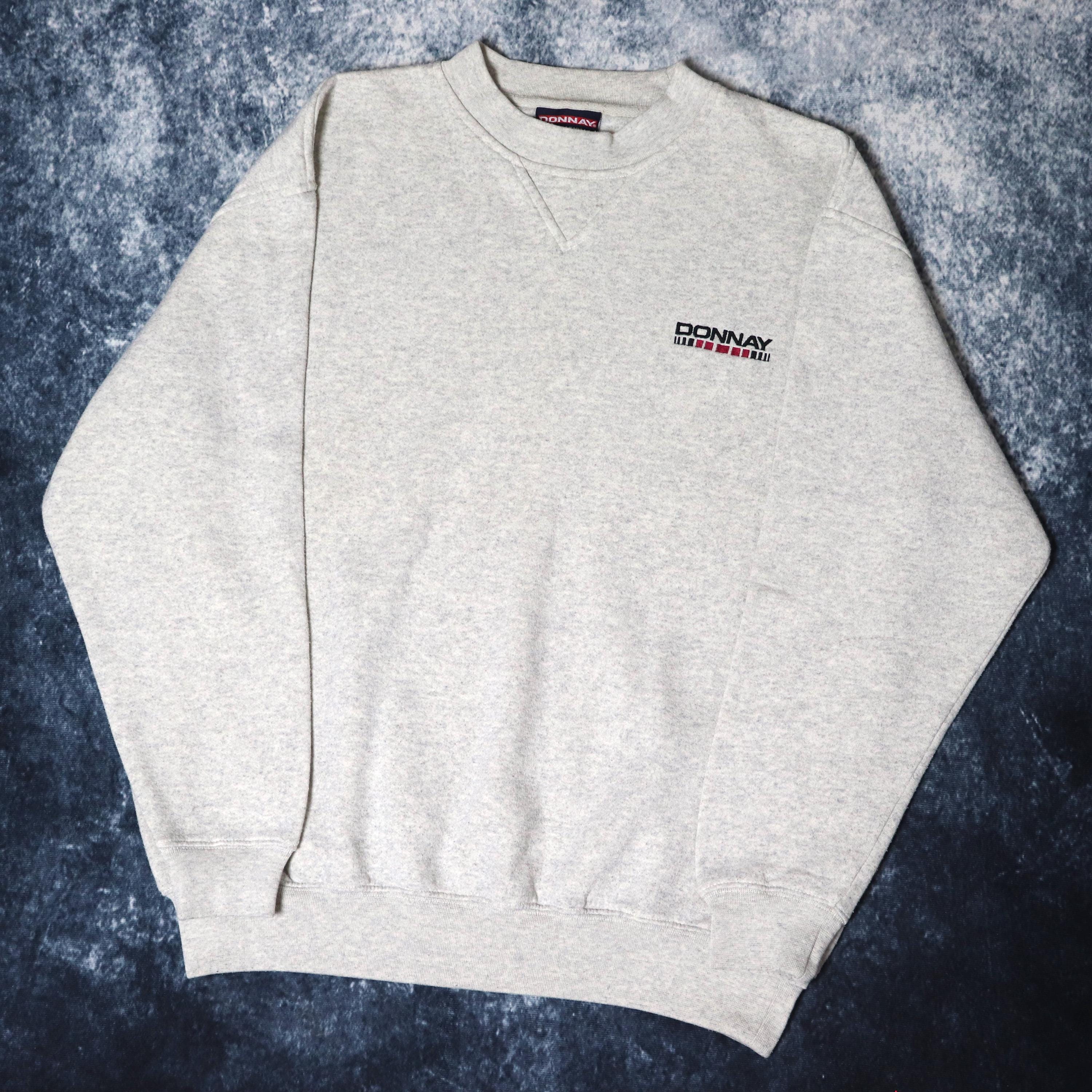 Vintage 90s Grey Donnay Sweatshirt Small