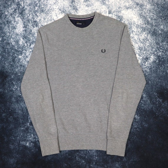 Grey fred perry sweatshirt 2025