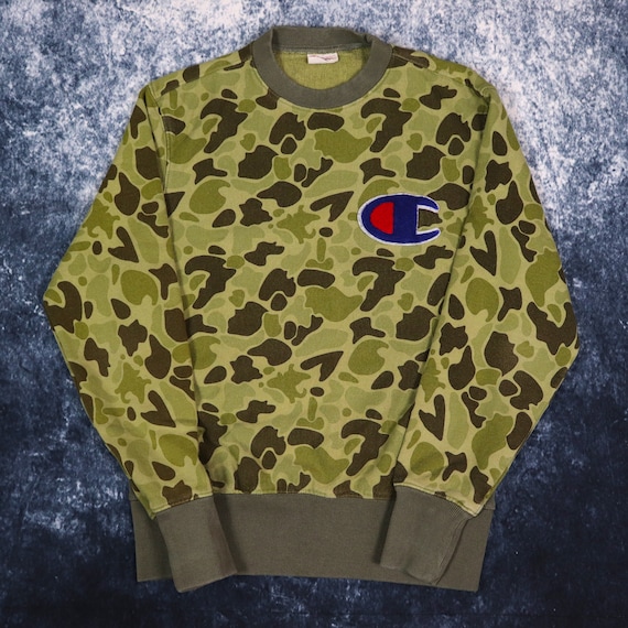 Camo champion sweatshirt outlet