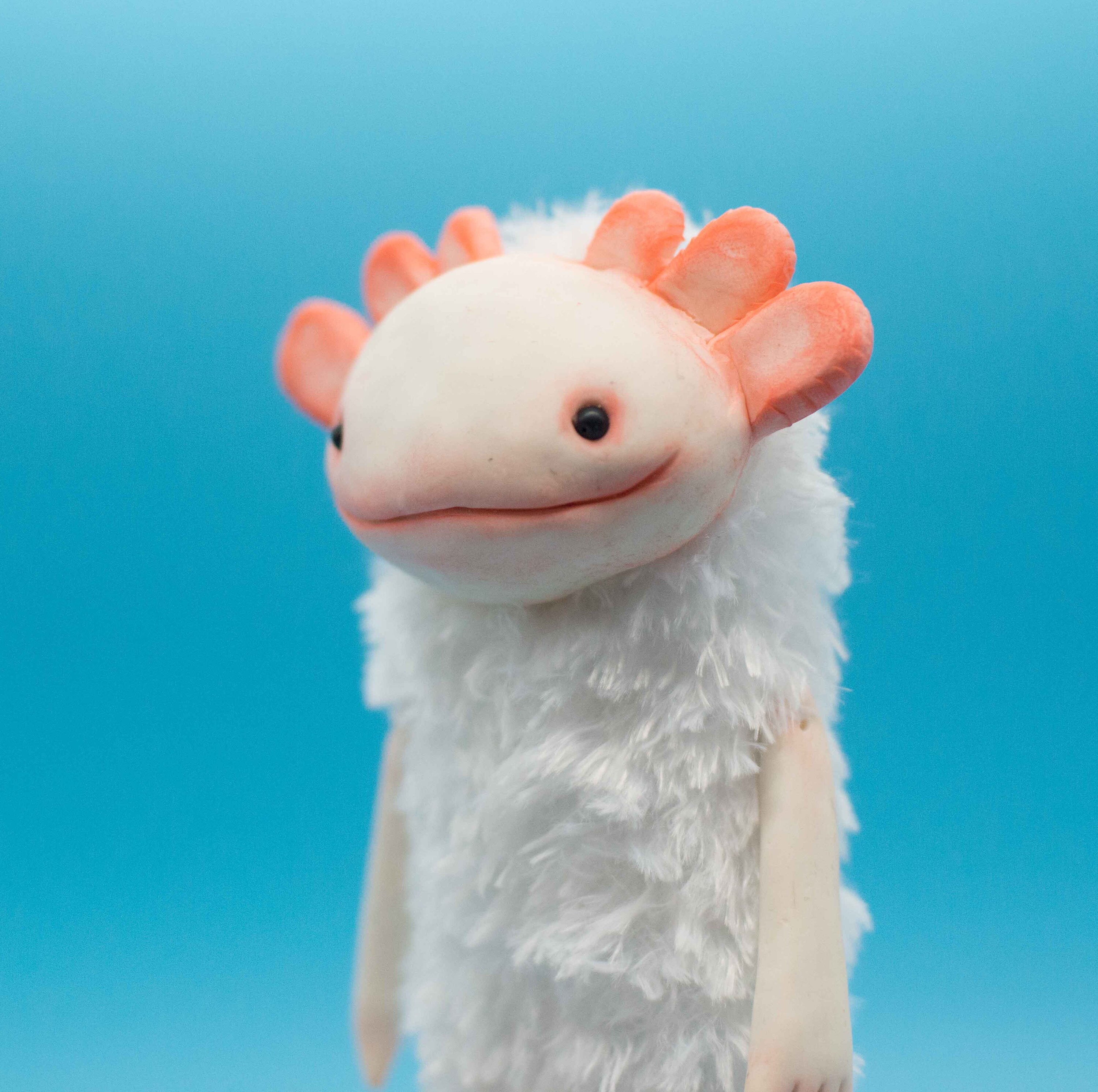 Soft toy axolotl handmade Axolotl doll interior Axol the Etsy
