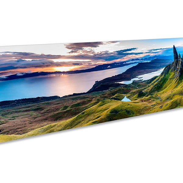 The Storr Isle of Skye Panorama CANVAS WALL ART Print Picture