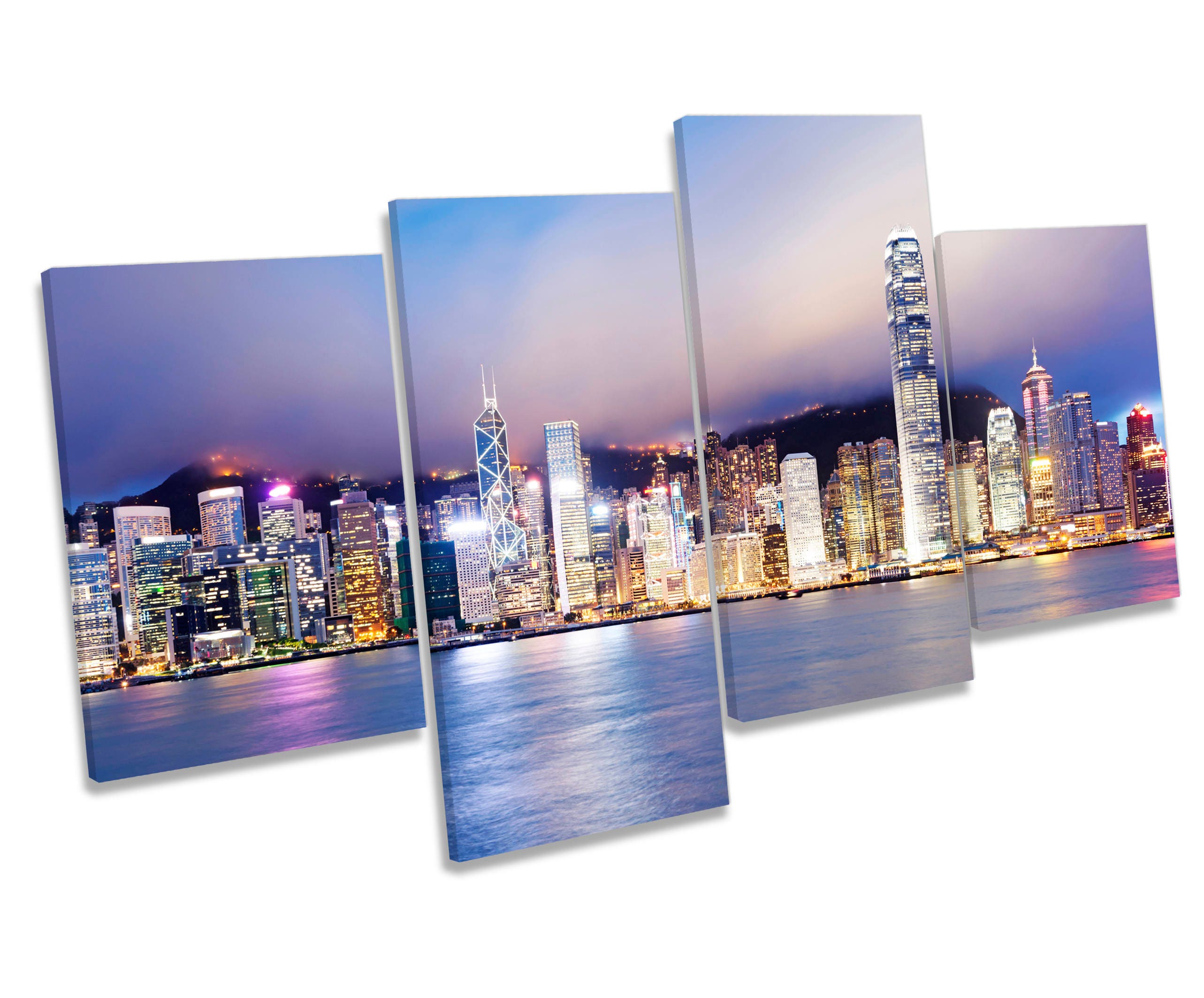 Art & Collectibles Prints Giclée Victoria Harbour Hong Kong Framed