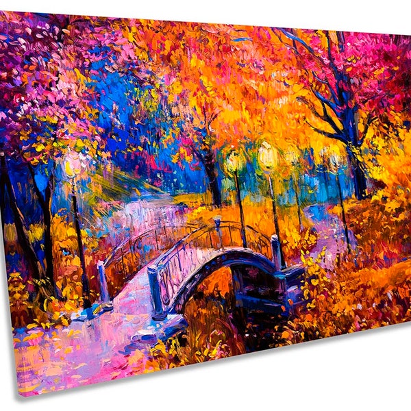 Colourful Canvas Etsy UK