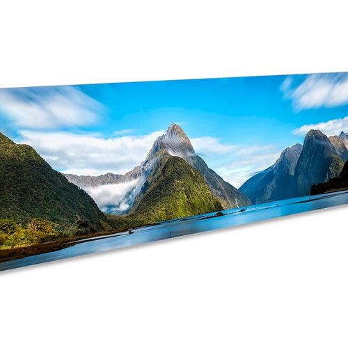 Lake Wanaka New Zealand CANVAS WALL ART Picture Print Etsy