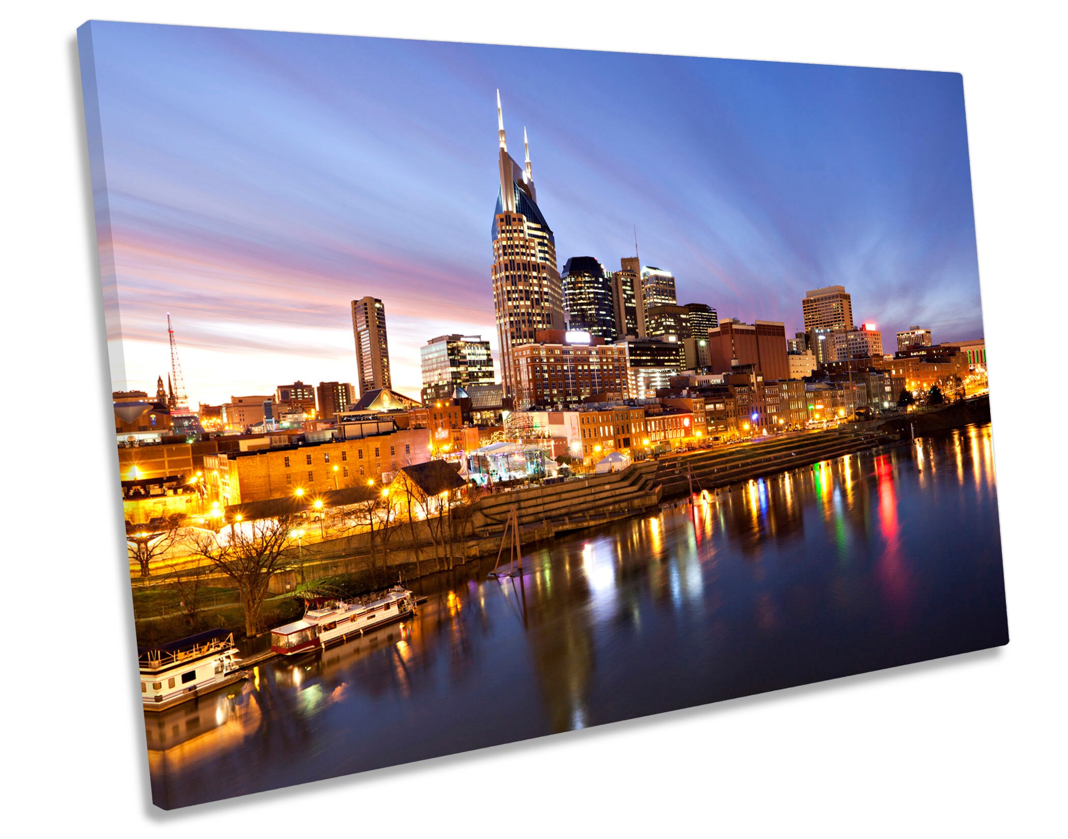 Liverpool City Skyline Canvas