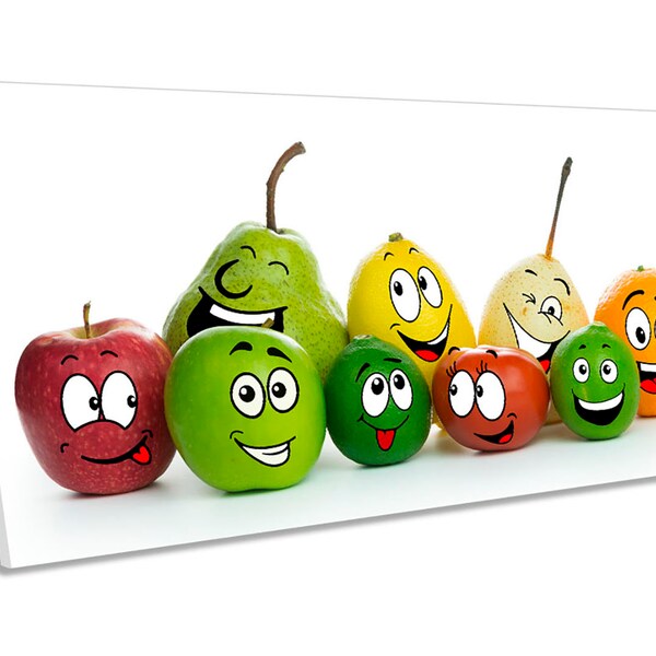 Fruit Kitchen Art Etsy