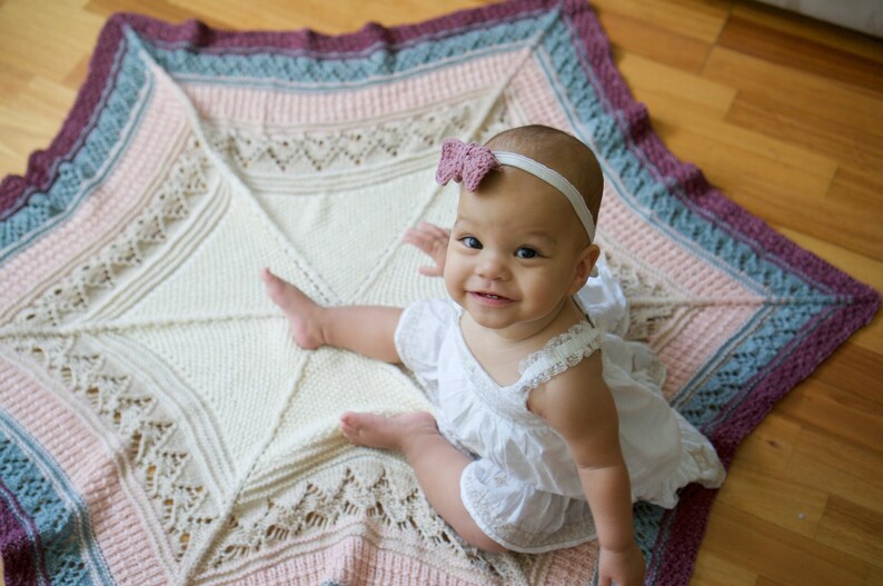 Baby Blanket Knitting Pattern Swaddle Blanket Pattern DIY Etsy Australia
