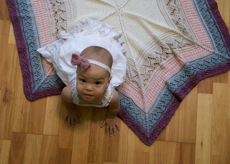 Baby Blanket Knitting Pattern Swaddle Blanket Pattern DIY Etsy Australia