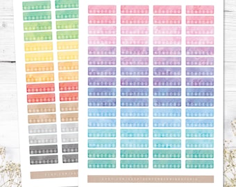 Naklejki do śledzenia nawyków: do druku i w wersji cyfrowej (PDF, Cricut, Silhouette Studio, wstępnie przycięte pliki PNG dla Goodnotes)
