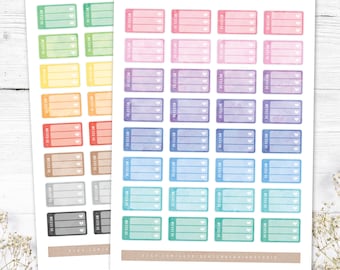 Plannerstickers schoonmaken: afdrukbaar en digitaal (pdf, Cricut, Silhouette Studio, voorgesneden png-bestand voor Goodnotes)