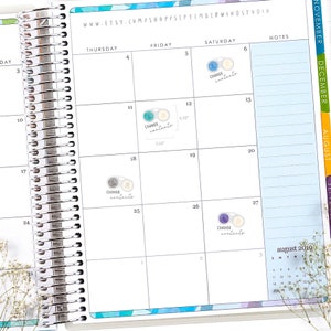 Change Contacts Printable Planner Stickers, Contact Lenses Stickers ...