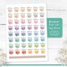 Delivery Printable Planner Stickers, Delivery Digital Stickers, Pre ...