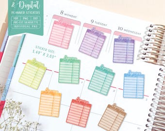 Watercolor Expenses Planner Stickers, Budget Tracker (Digital Download)