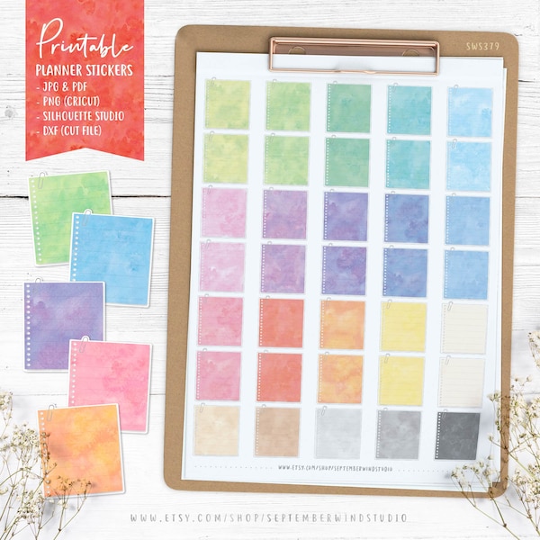 Sticky Note Cricut Etsy