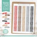 School Planner Stickers: Printable & Digital (PDF, Cricut PNG ...