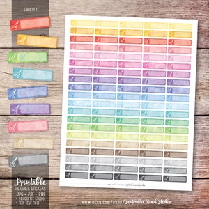 Medical Scissor Printable Planner Stickers, Watercolor Scissor Stickers, Medical Scissor Stickers, Cut File