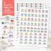 Payment Due Printable Planner Stickers, Watercolor Payment Stickers, Bill Stickers, Erin Condren Planner Stickers, Cut Files 