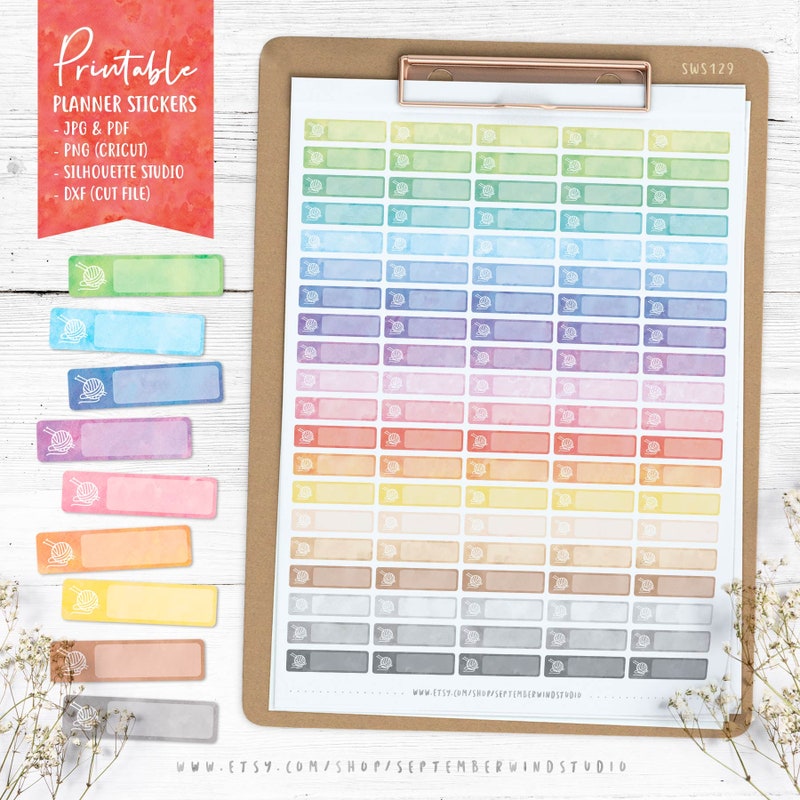 Printable Knitting Labels - Etsy