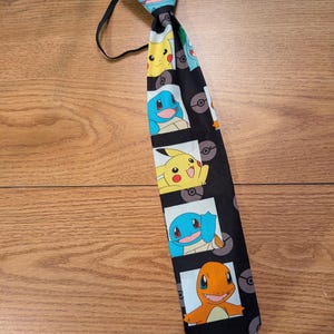 Children/Tween/Teen Adjustable Neck Tie Anime window Characters