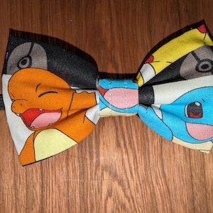Character Bowtie Toddler/Children/Even Pets, Anime Orange, Blue and yellow