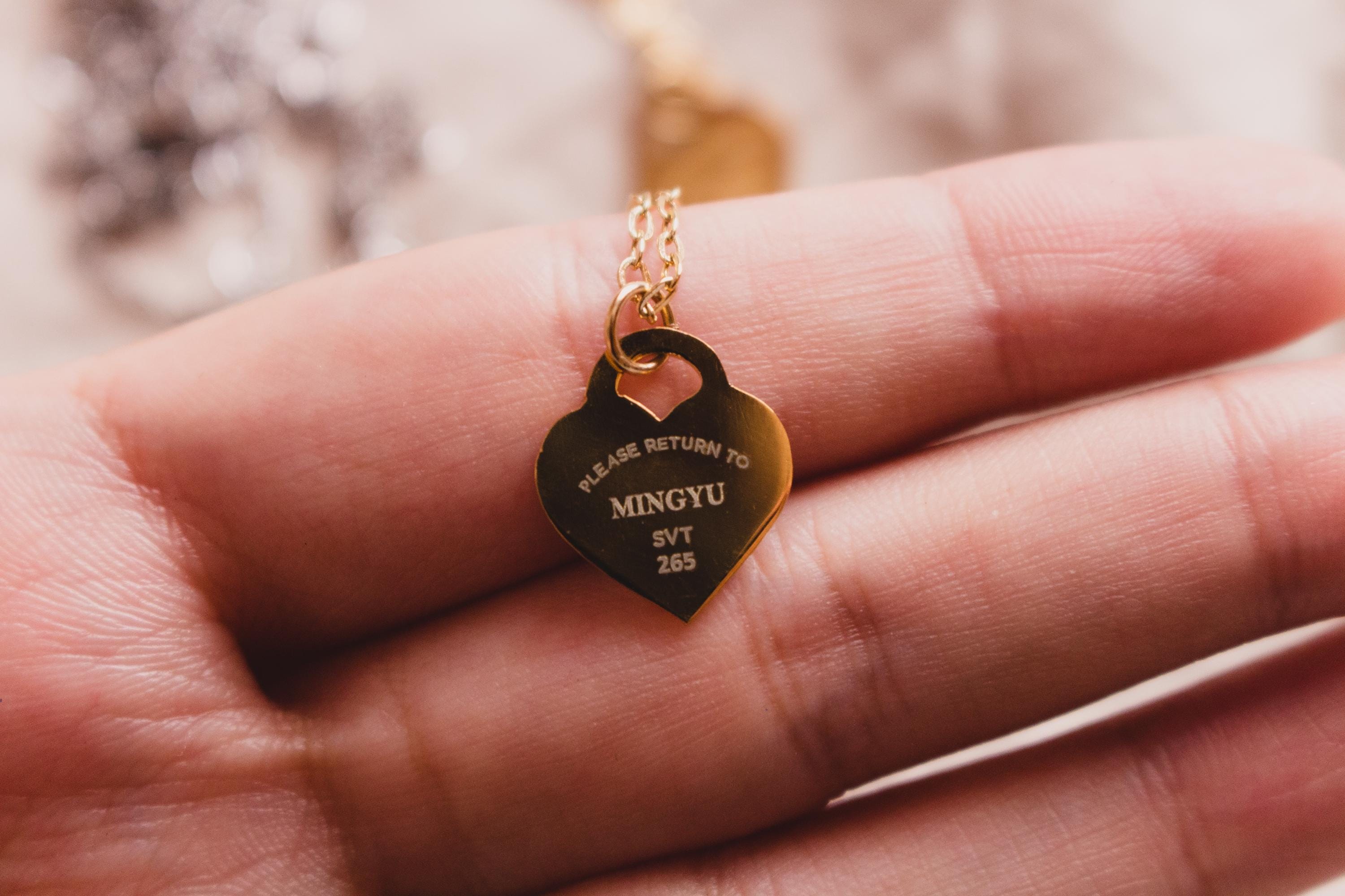 SEVENTEEN ジョンハン着用★SICKFUMEDOT Peach Crunchy Necklace SEVENTEEN ジョンハン着用☆SICKFUMEDOT Peach Crunchy Necklace