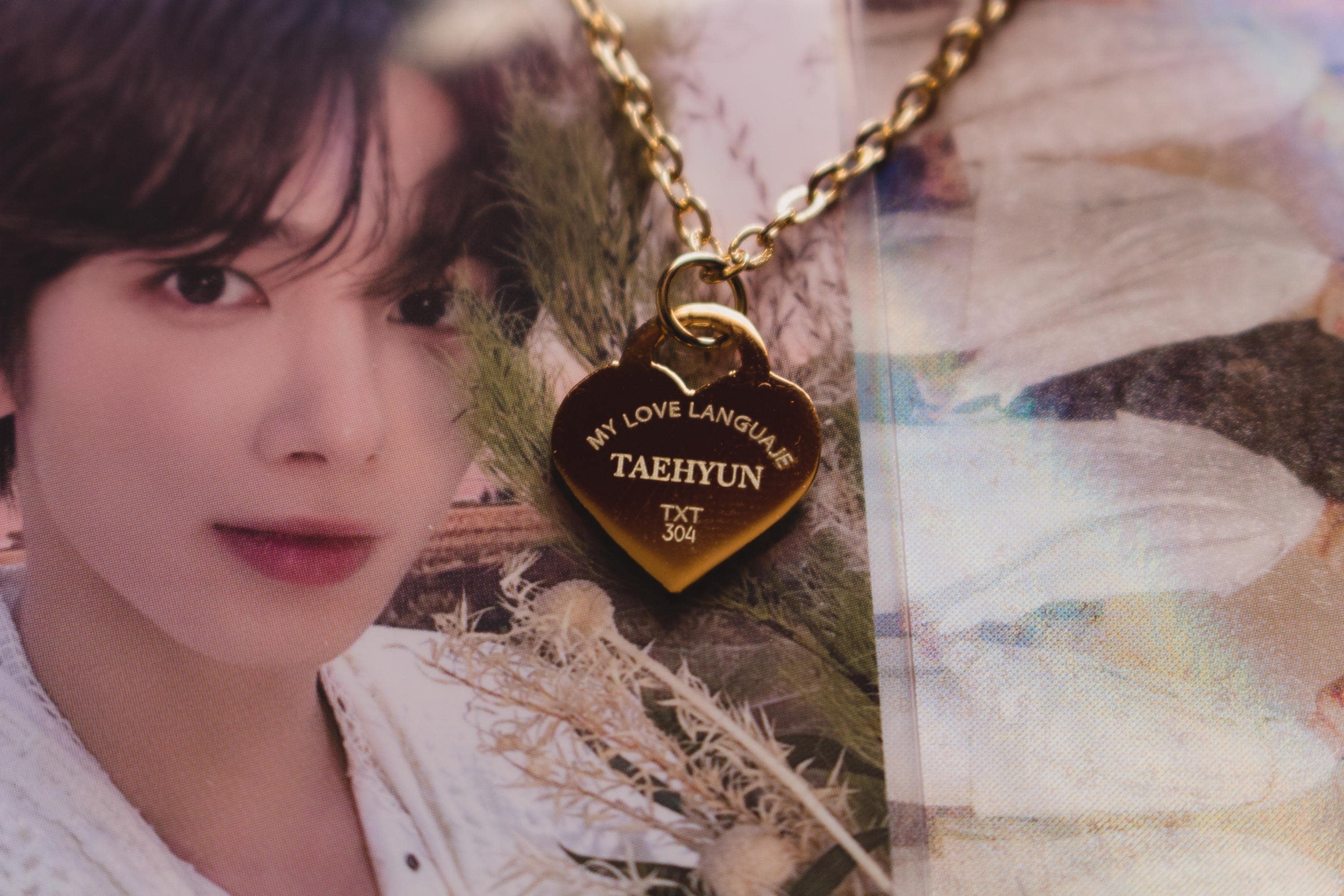 春夏新作 Txt Etsy - Necklace タレントカード