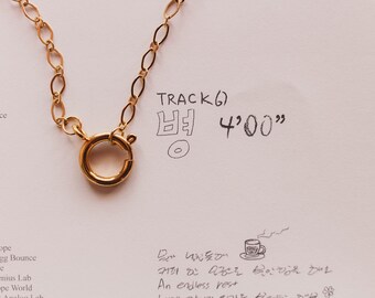 【HYPNOTIZE】ROUND PENDANT NECKLACE▲TXT着用 TXT Charm, TXT Necklace, Tomorrow X Together Bracelet, Kpop