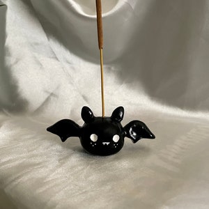 Mini Clay Bat Incense holder