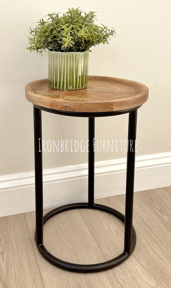 30cm round 2024 side table