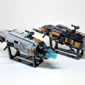PDF Instructions for The Expanse Rocinante/MCRN Tachi made of LEGO® bricks