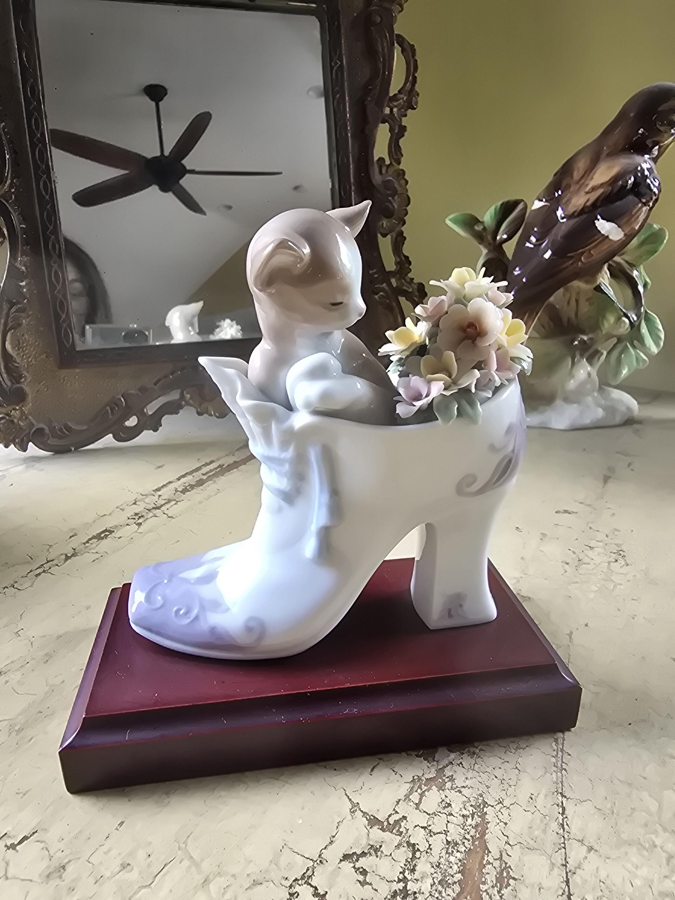 Lladro girl kittens - Etsy 日本