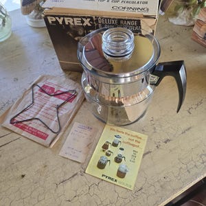 9 Cup Pyrex Percolator - Etsy