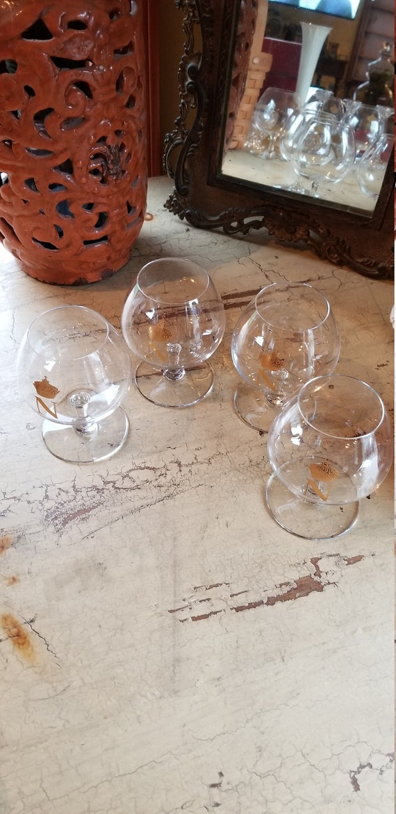 Baccarat Crystal Napoleon Brandy Snifters Made in France Set Etsy