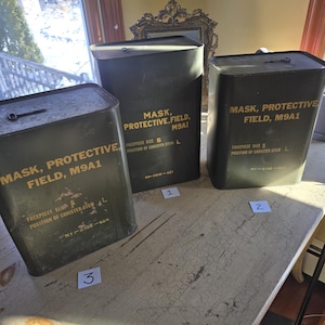 Vietnam Gas Mask Bag - Etsy