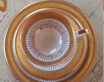 3 Stück SCHIRINDING Bavaria Tea Cup China Set