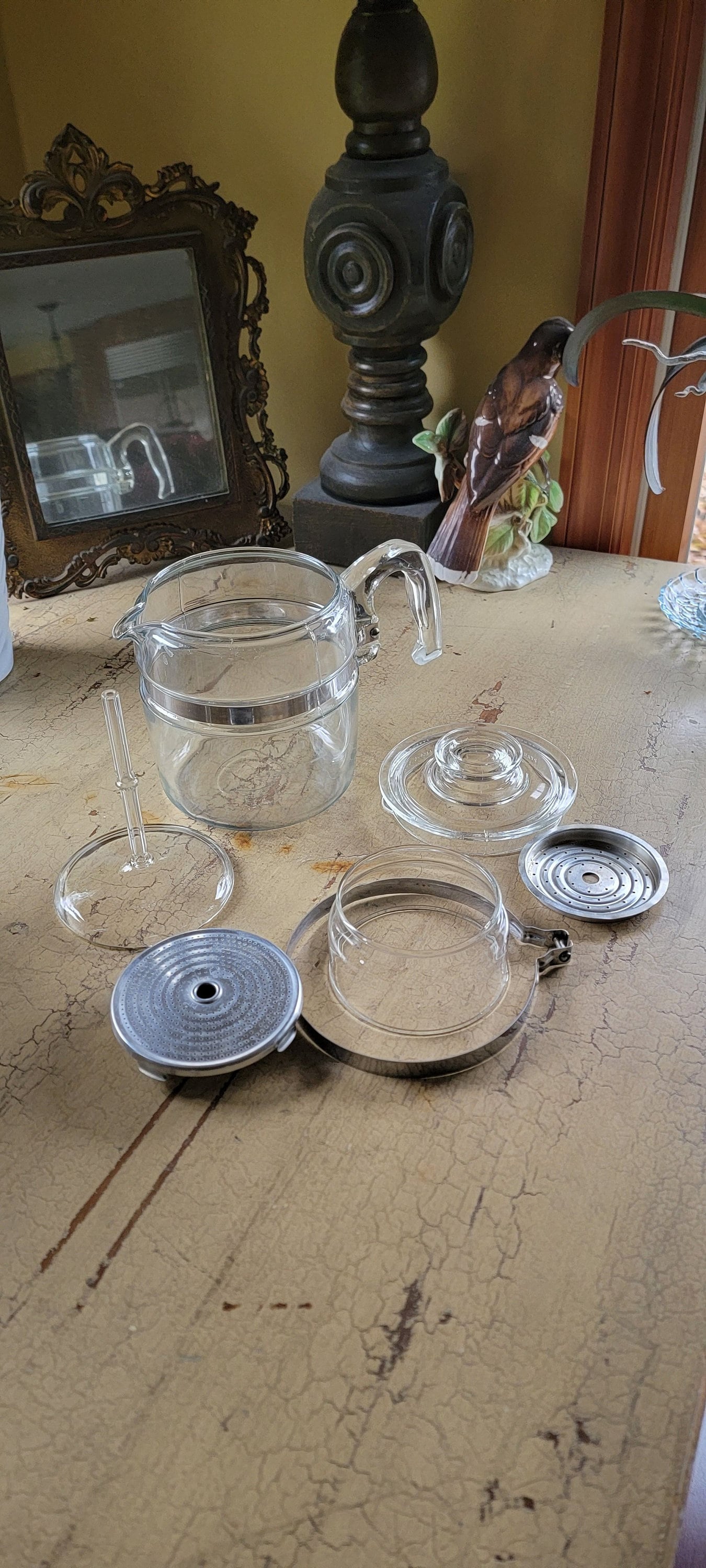 Pyrex Flameware 4 Cup Glass Milk Warmer Insert RARE [7754 4 cup milk  warmer] - $59.95 : Classic Kitchens And More, Authentic Retro Kitchenware