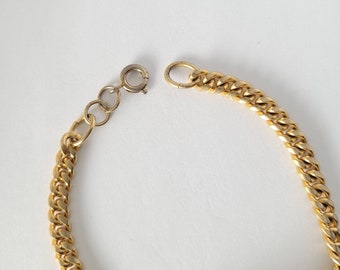 Vintage Pauline Name Bracelet Simple Gold Toned ID Bracelet - Etsy