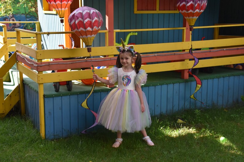 Unicorn Tutu Unicorn Costume Unicorn Dress Unicorn Party Dress Unicorn Birthday Outfit Unicorn 1st Birthday Unicorn Dress for girls