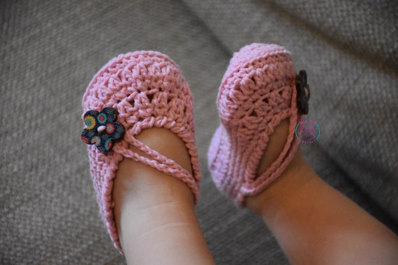 Baby Shoes 0-12 months, Booties Crochet Pattern, PDF Instant (English Only)