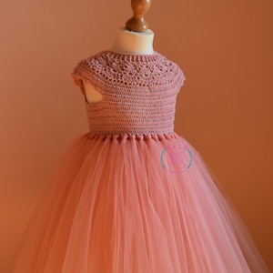 häkeln Schnittmuster - Tutu Kleid - Schnittmuster - häkeln (Größen 2 und 3 Jahre alt)