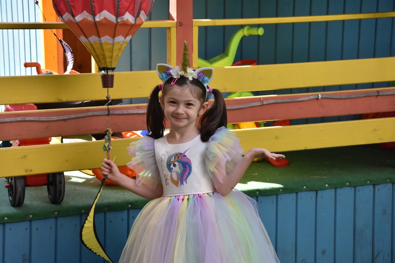 Unicorn Tutu Unicorn Costume Unicorn Dress Unicorn Party Dress Unicorn Birthday Outfit Unicorn 1st Birthday Unicorn Dress for girls