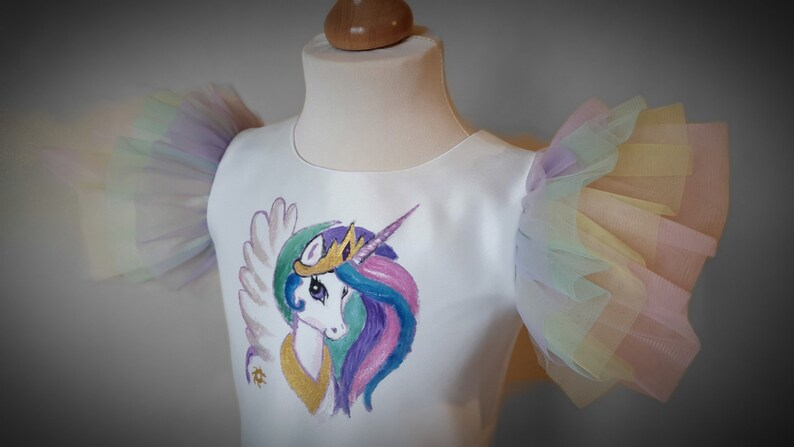 Unicorn Tutu Unicorn Costume Unicorn Dress Unicorn Party Dress Unicorn Birthday Outfit Unicorn 1st Birthday Unicorn Dress for girls