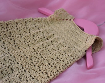 baby crochet dress pattern size 0-3 months, 3-6 months and 6-12 months