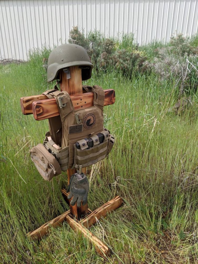 Traditional Military Body Armor Stand Etsy