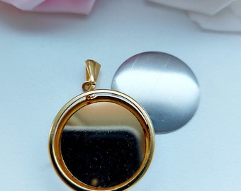Lote de 5 colgantes completos, marco de ajuste, regalo hecho a mano para ella, joyería bordada de alta calidad, bases colgantes bordadas, marco de puntada