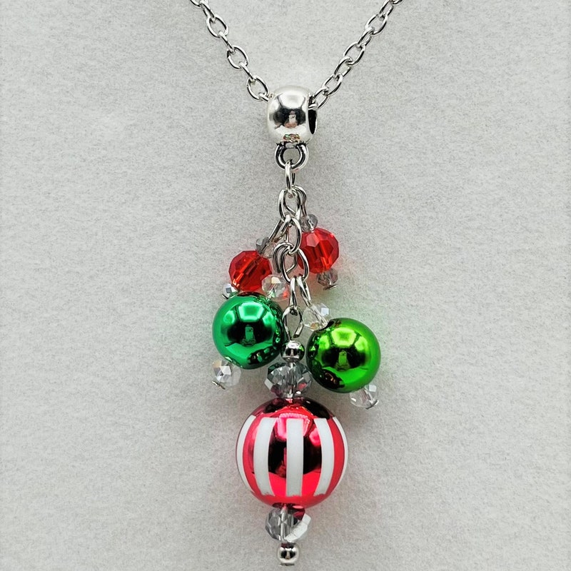 Christmas Necklace - Etsy